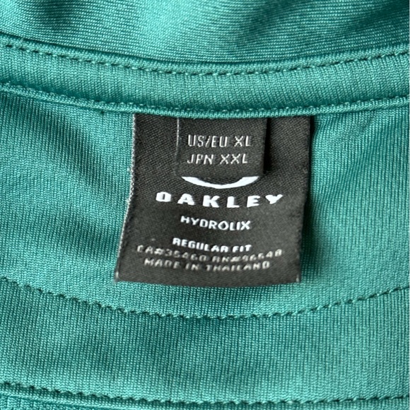 Oakley Hydrolix Activewear Polo Shirt XL - Picture 3 of 6